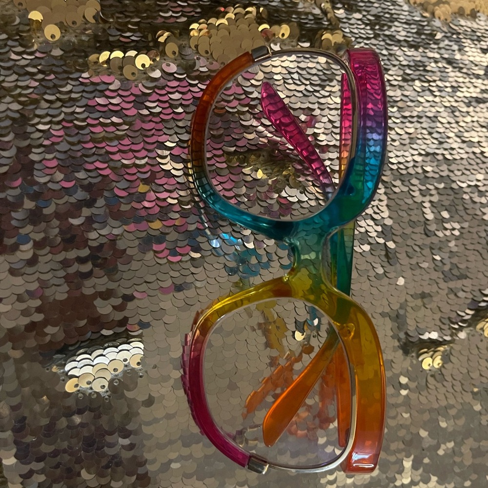 Colorful Oversized Glasses